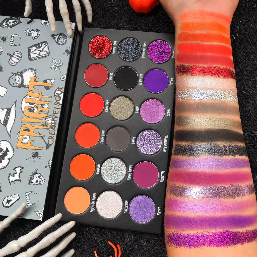 FRIGHT Eyeshadow Palette Creative Soul Cosmetics