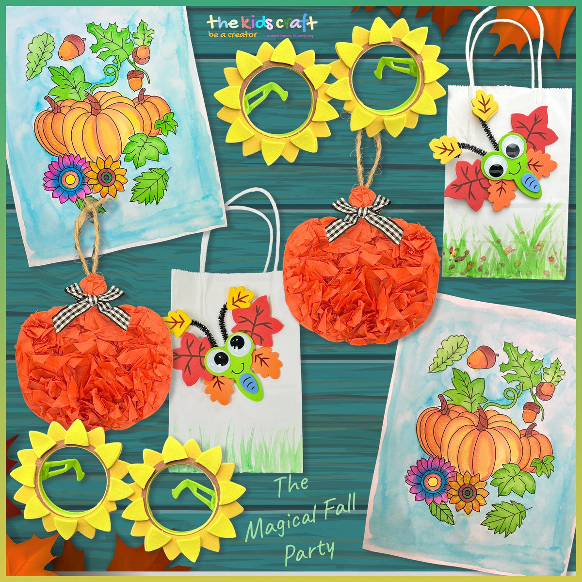 The Magical Fall Party The Kids Craft