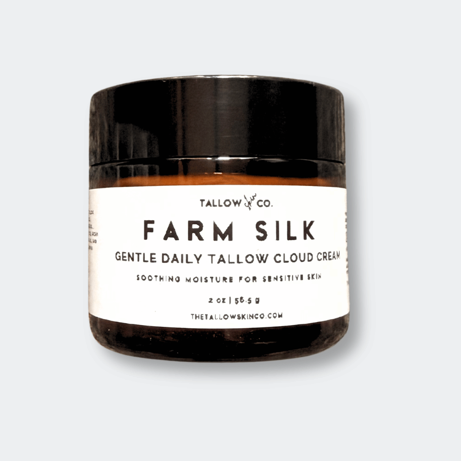 Farm Silk | Unscented Tallow Cloud Cream Tallow Skin Co.