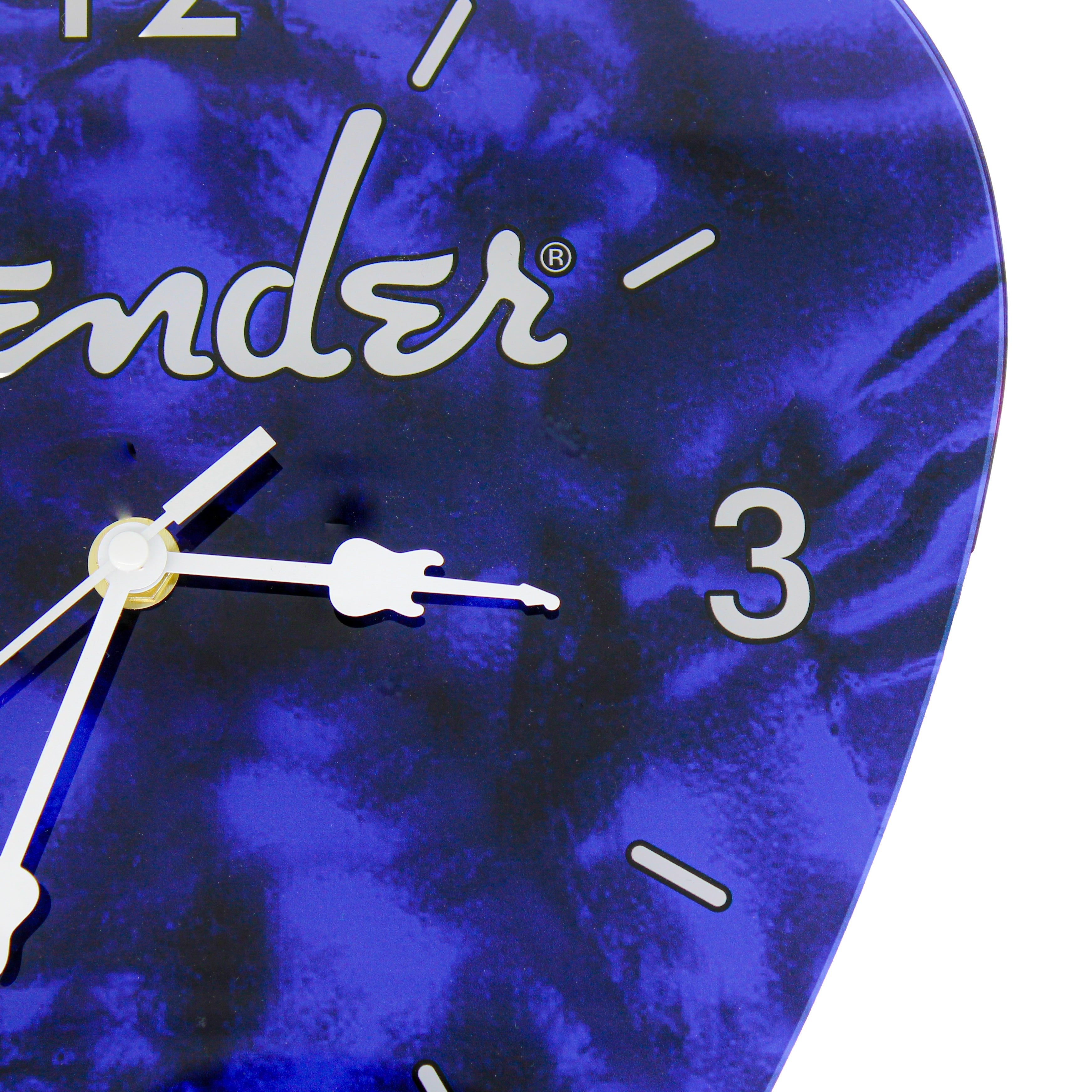 Fender Guitar Pick Wall Clock x Blue Pluginz Keychains