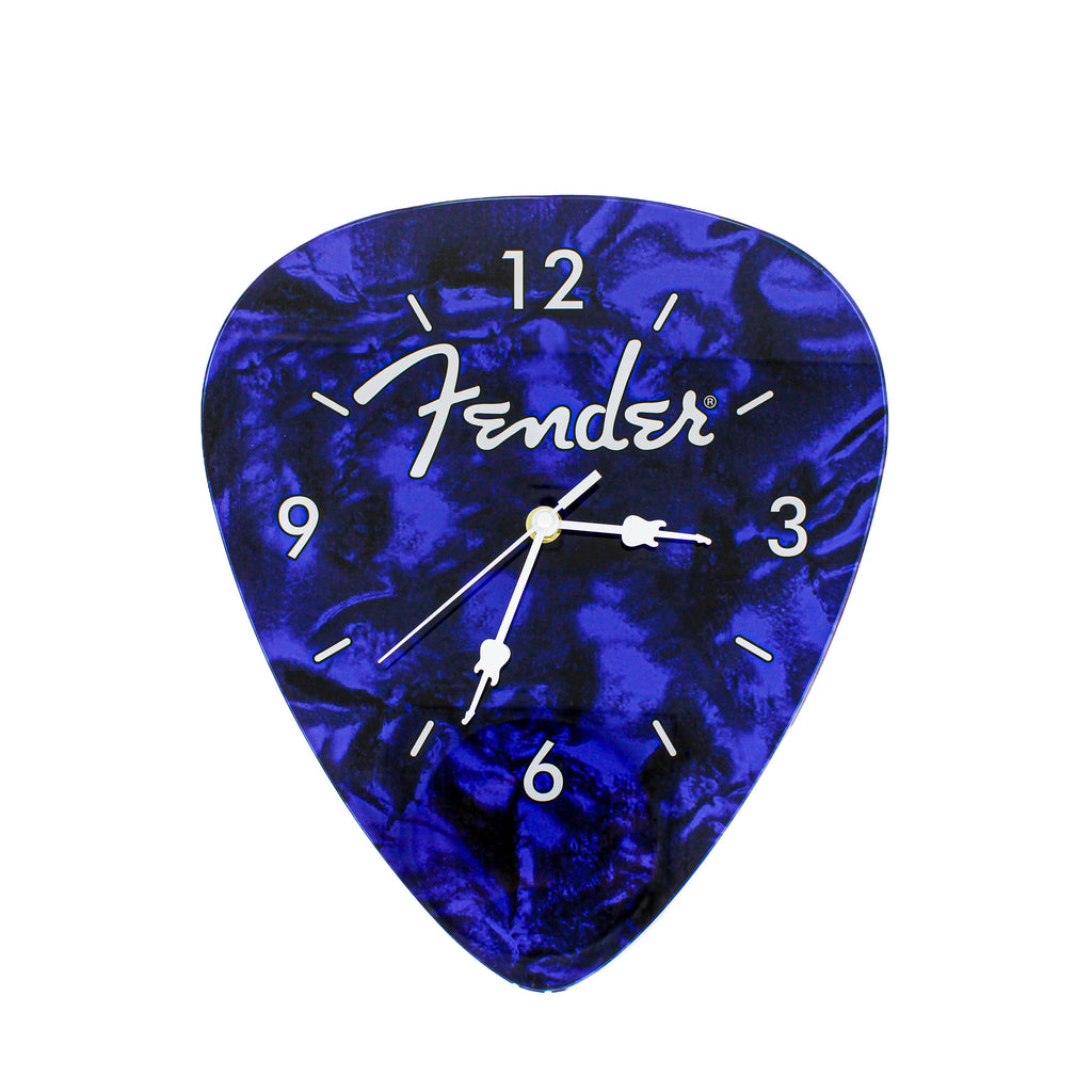 Fender Guitar Pick Wall Clock x Blue Pluginz Keychains