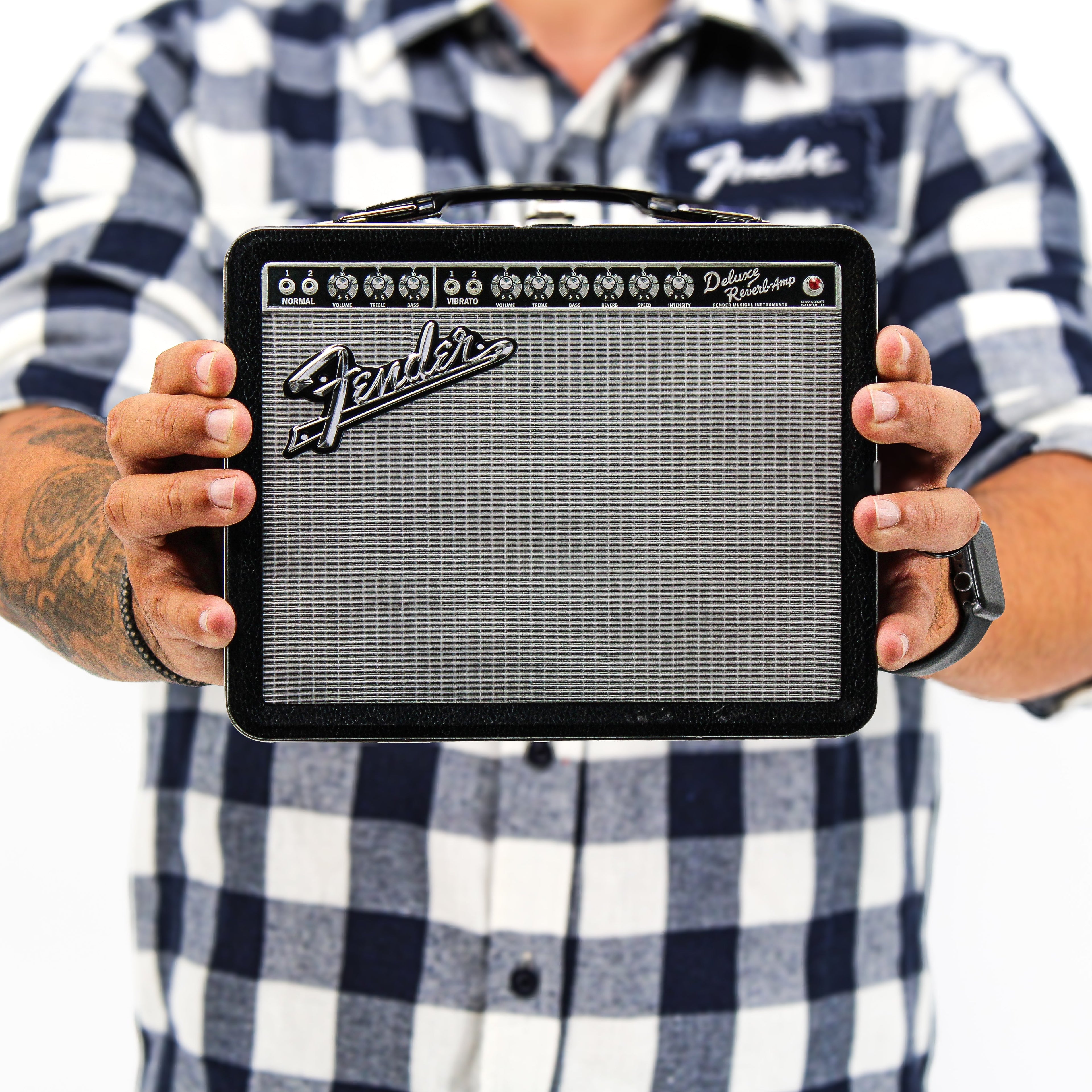 Fender Amp Tin Lunch Box Pluginz Keychains