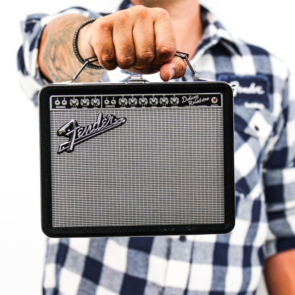 Fender Amp Tin Lunch Box Pluginz Keychains