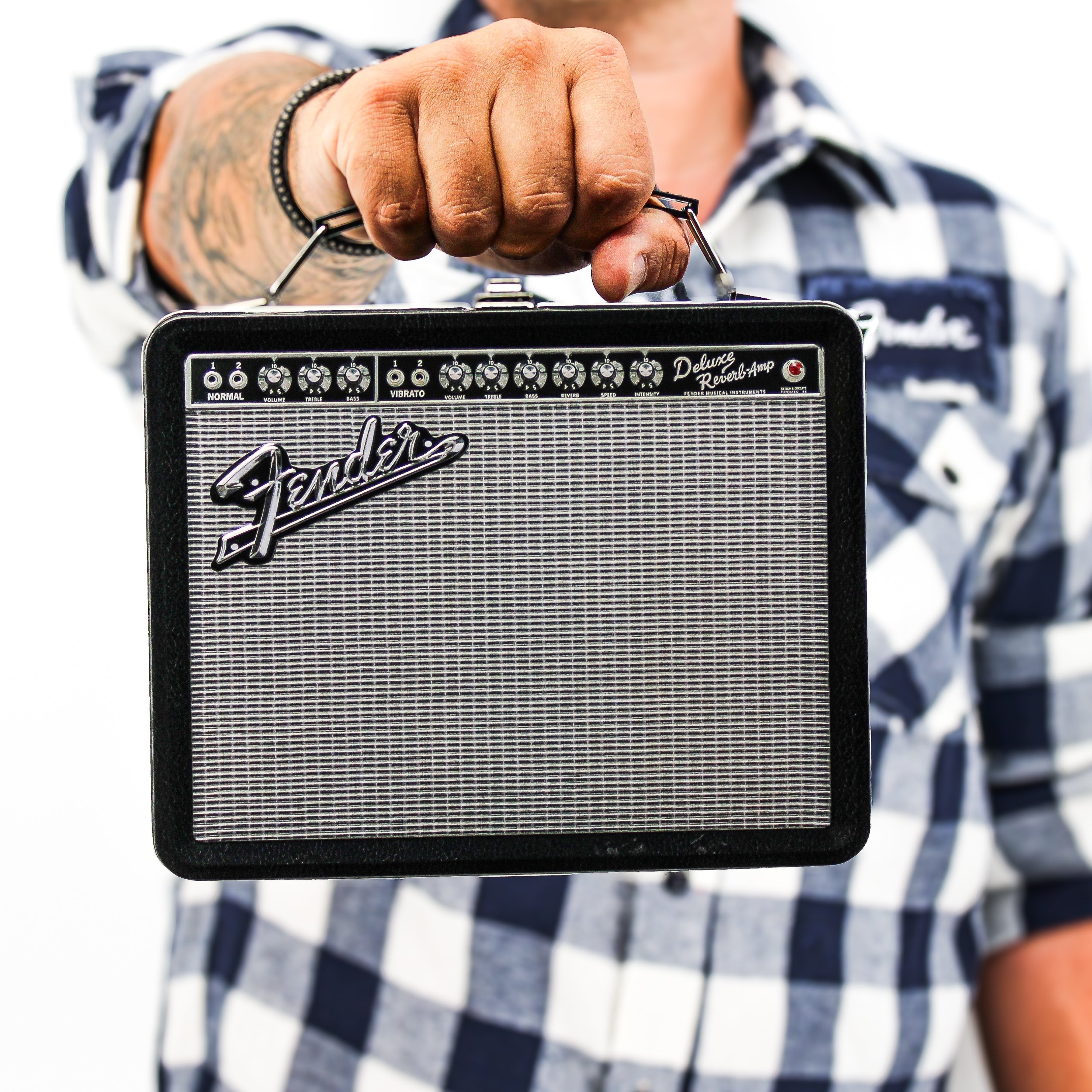 Fender Amp Tin Lunch Box Pluginz Keychains