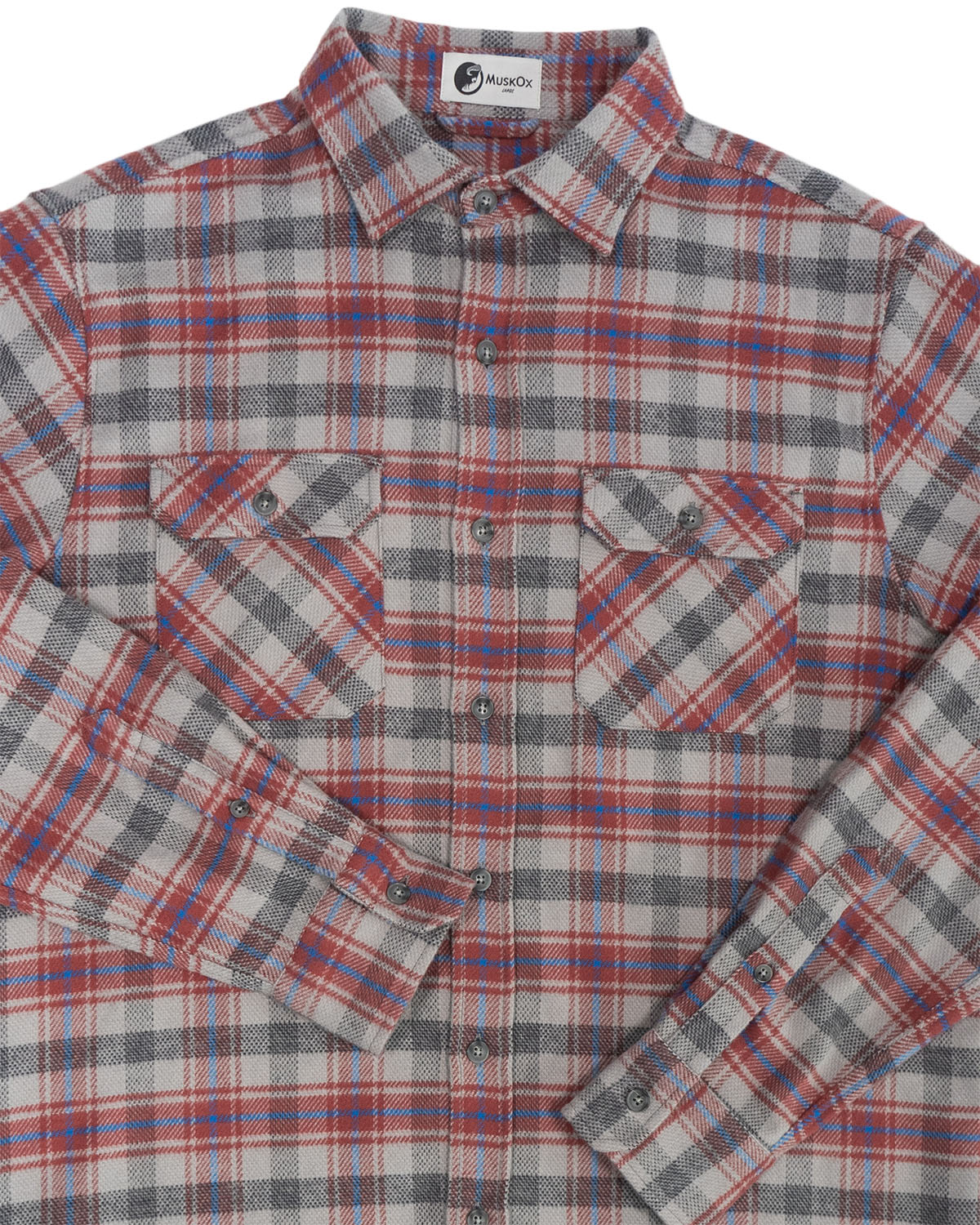 Field Grand Flannel, Sedona Red MuskOx Flannels