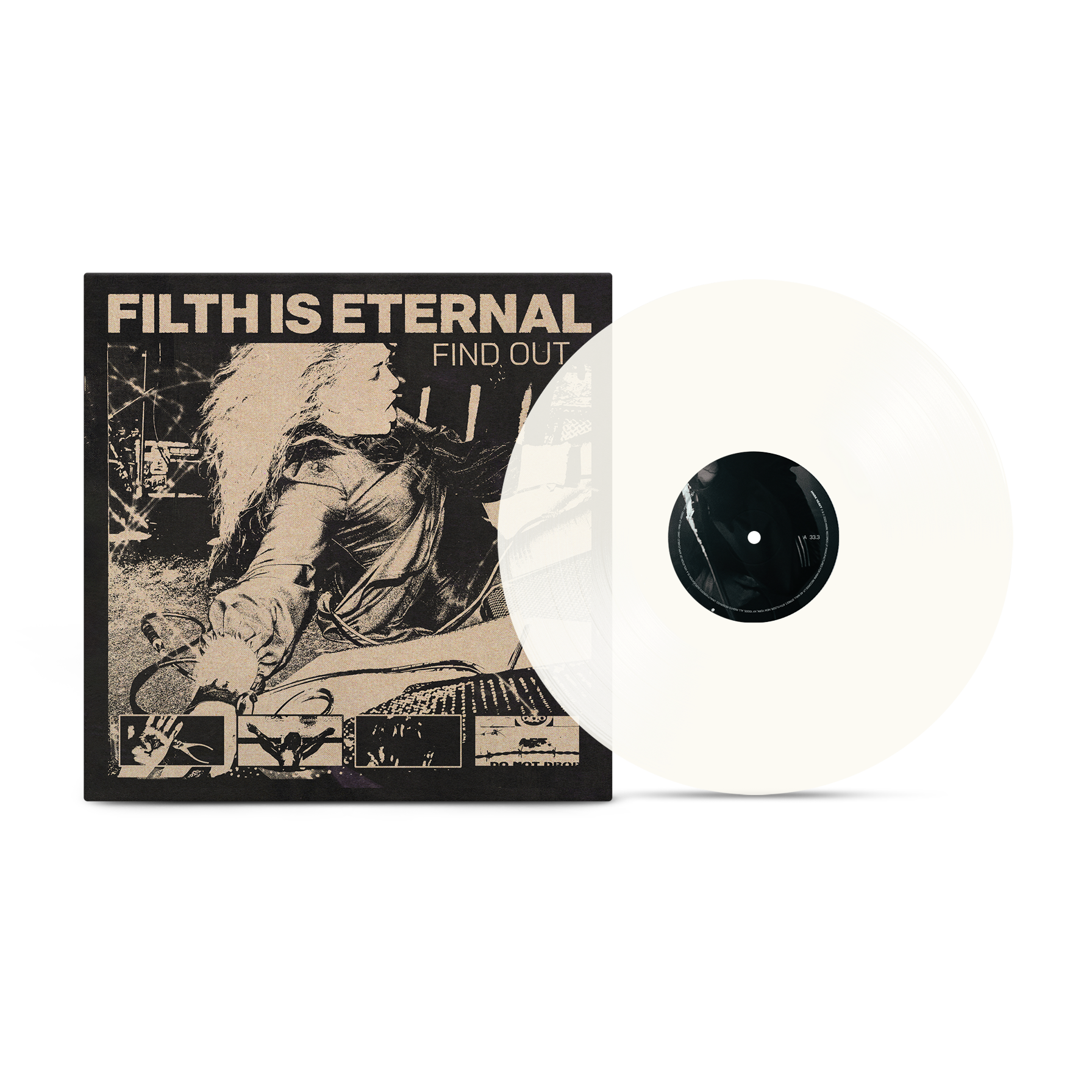 Filth Is Eternal - Find Out Milky Clear Vinyl MNRK Heavy
