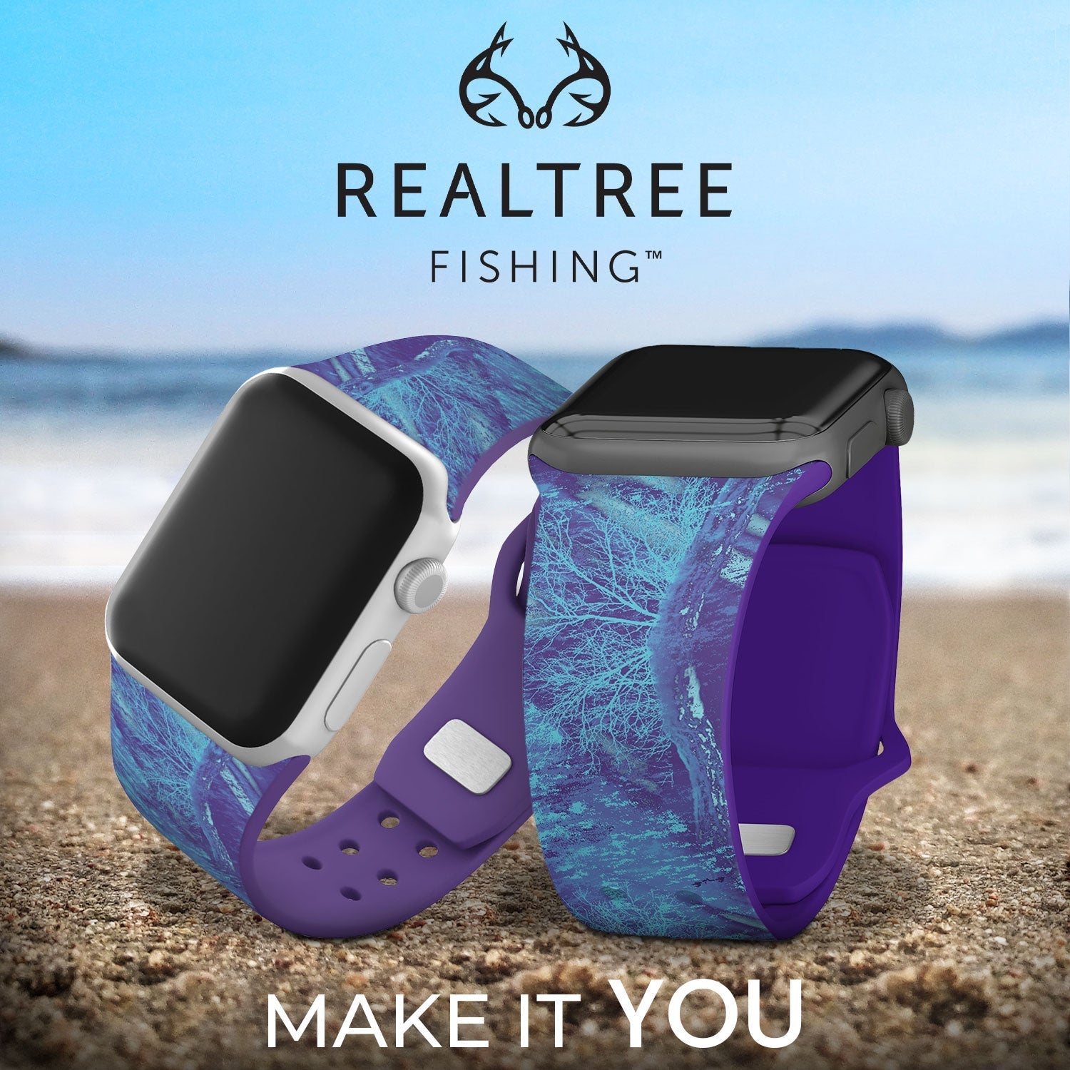 Realtree Fishing HD Apple Watch Band Affinity Bands