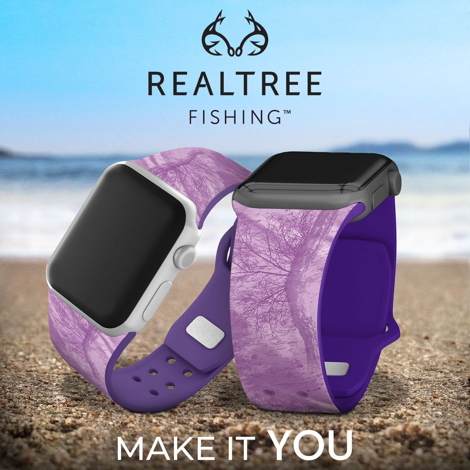 Realtree Fishing HD Apple Watch Band Affinity Bands