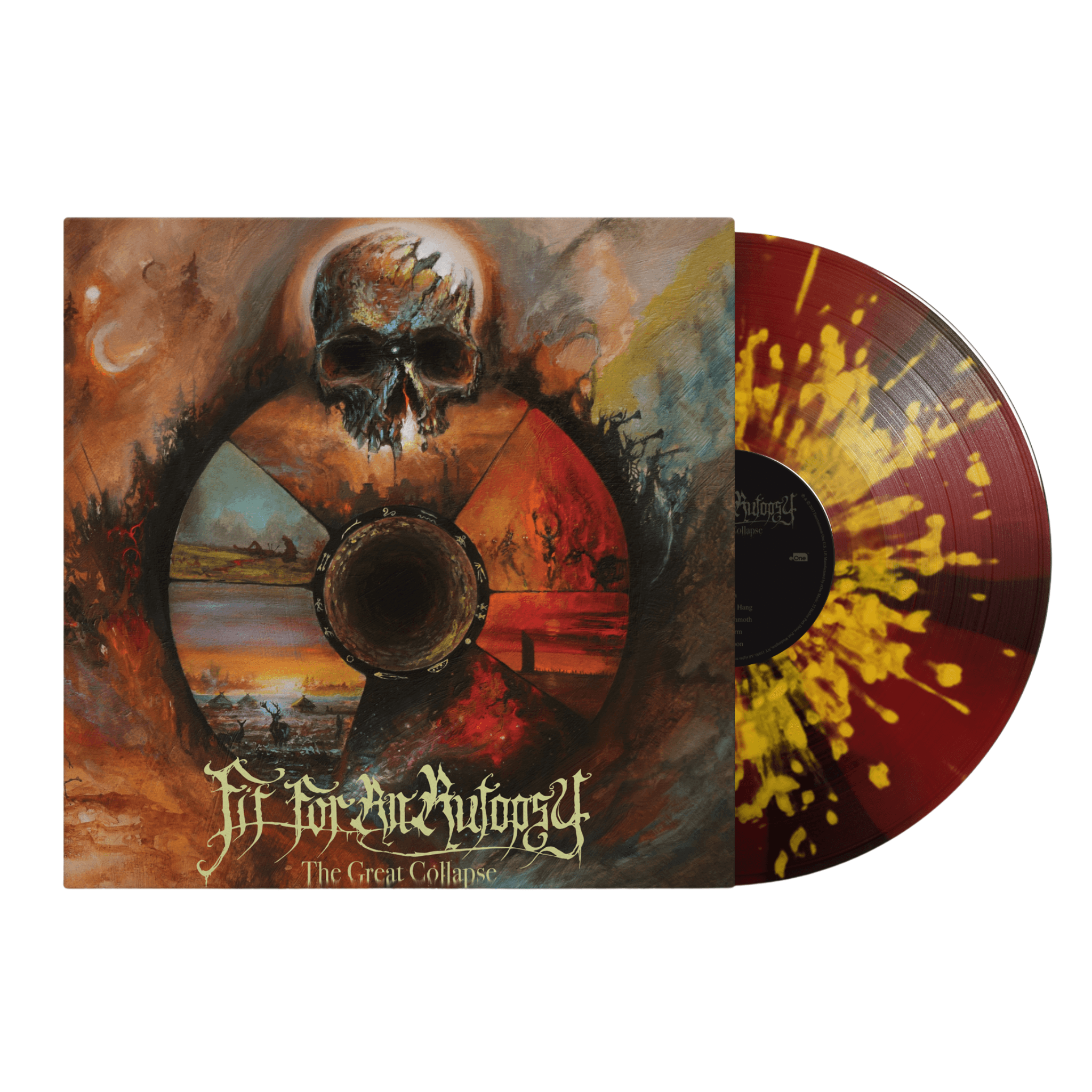 Fit For An Autopsy - "The Great Collapse" Pinwheel Splatter Vinyl MNRK Heavy