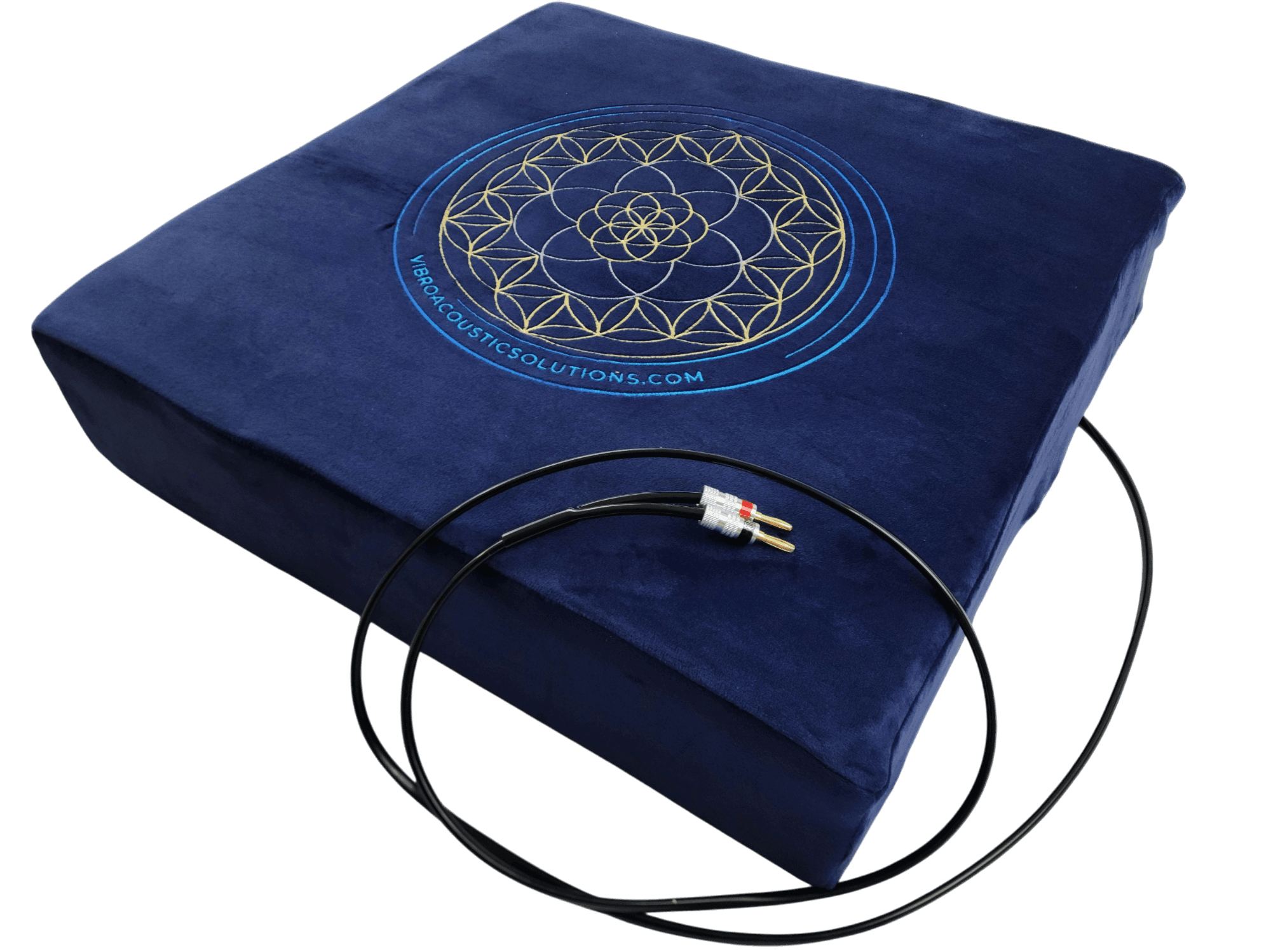 Vibroacoustic Therapy Meditation Cushion bundle with custom amplifier Vibroacoustic Solutions