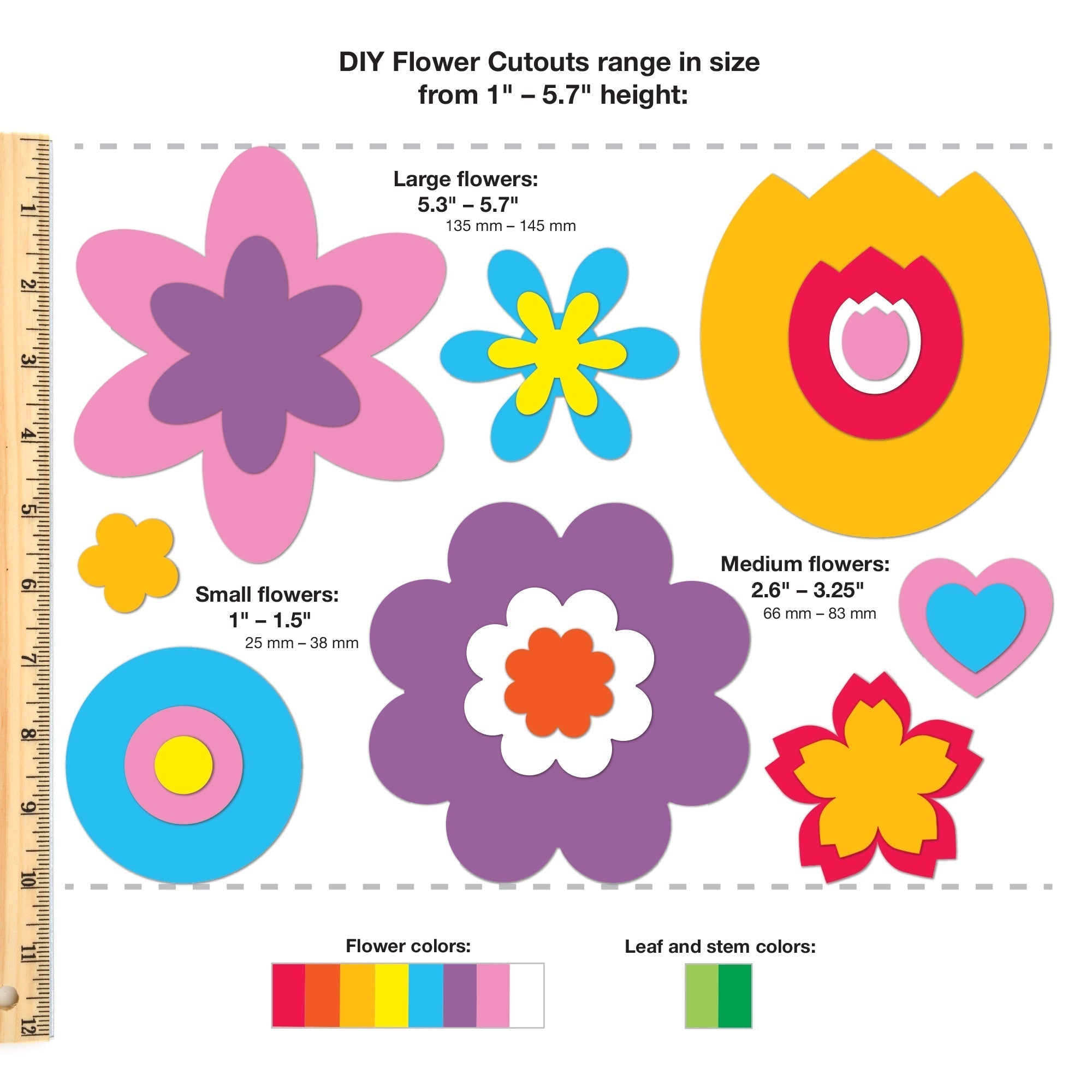 DIY Flower Cutouts FreshCut Crafts