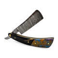 Damascus Steel Straight Razor Shave Essentials
