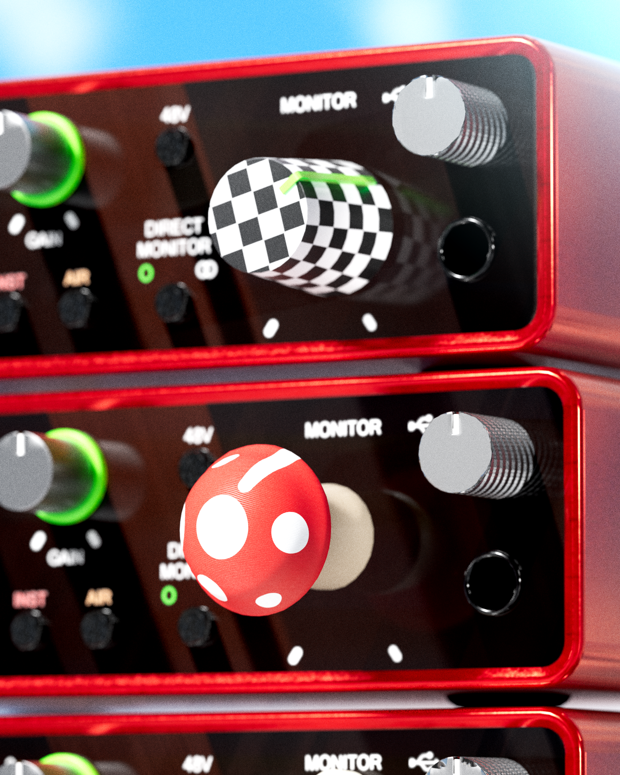 Toadstool Focusrite Knob Twist Tone