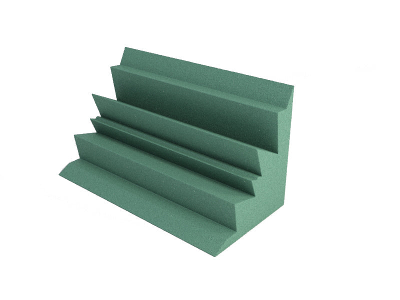 Acoustic Foam Corner Kit, 8 Bass Traps + 2 Corner Blocks, 10 Pieces SoundAssured