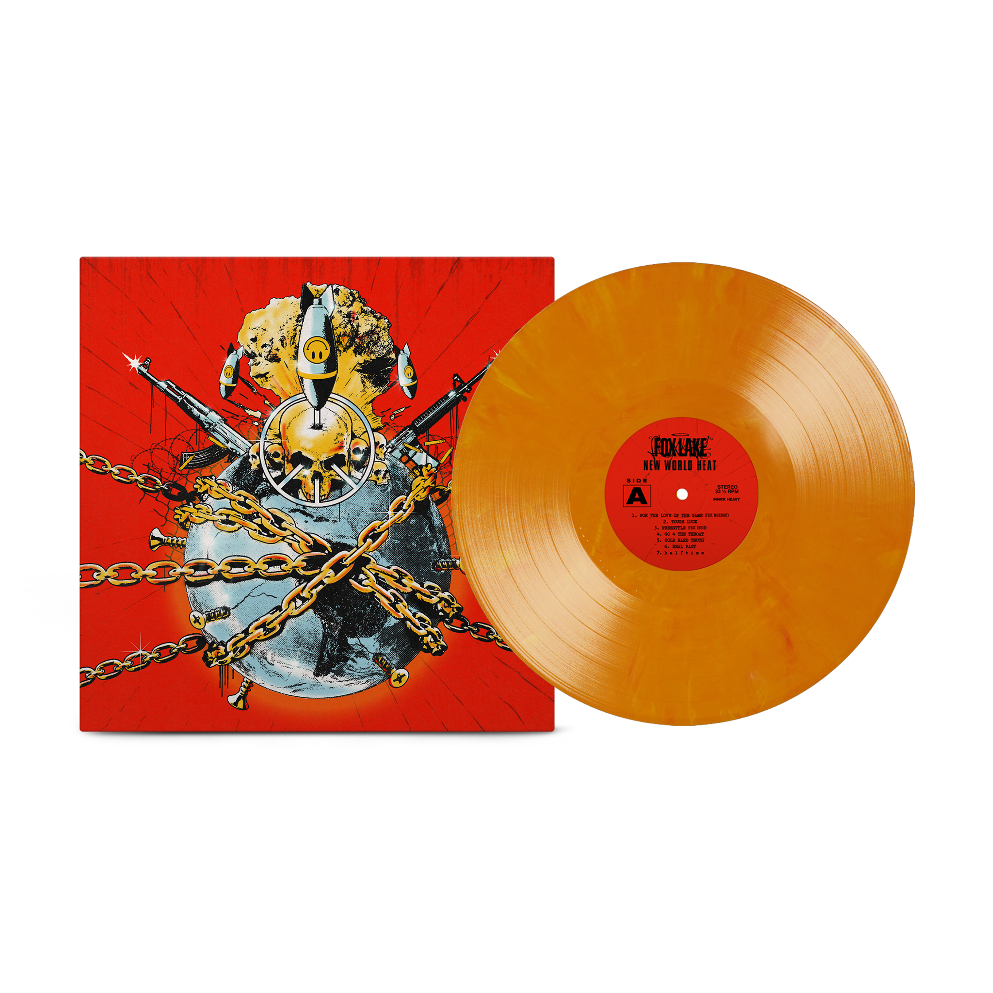 Fox Lake - New World Heat Citrus Eco Mix Vinyl MNRK Heavy