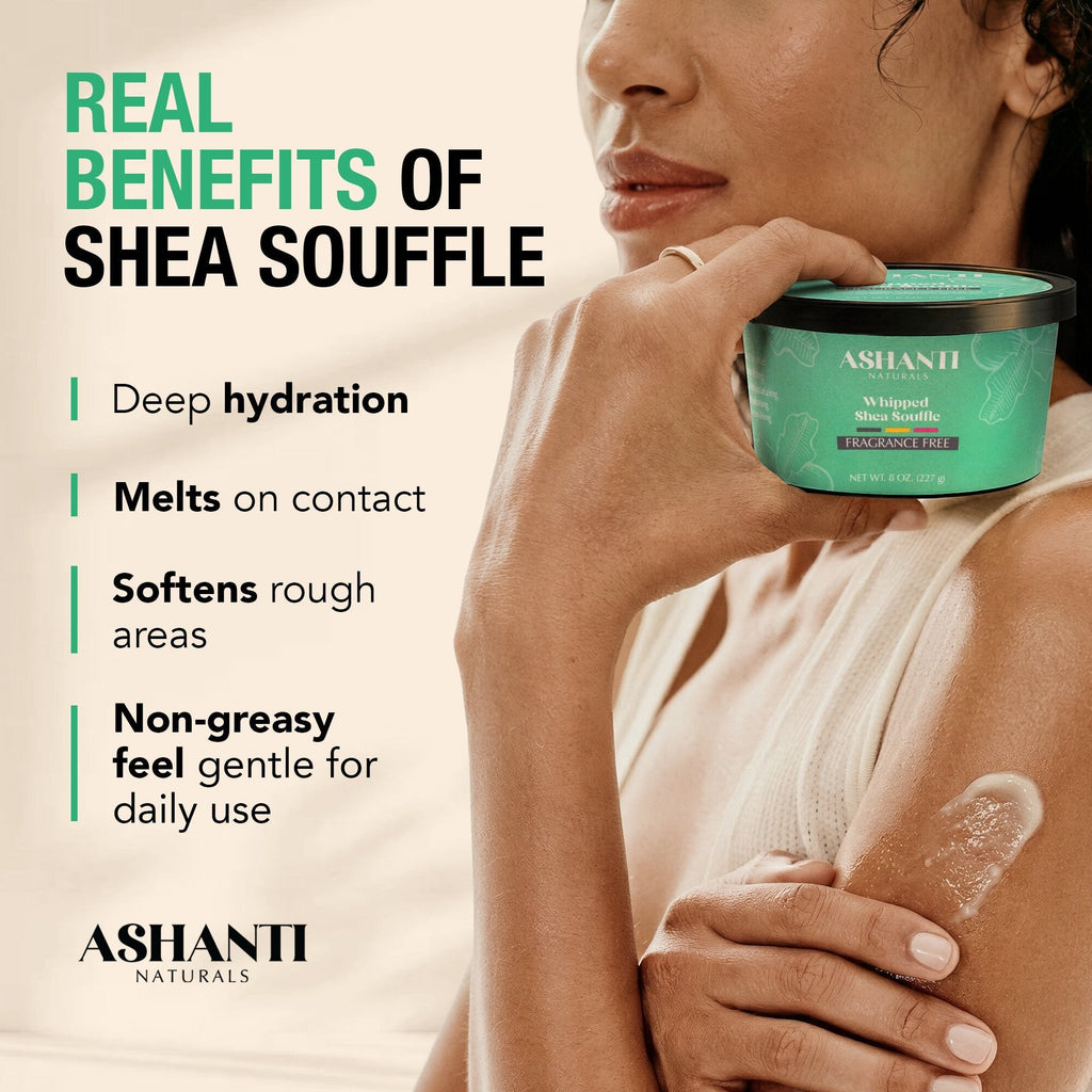 Shea Souffle - Fragrance Free AshantiNaturals