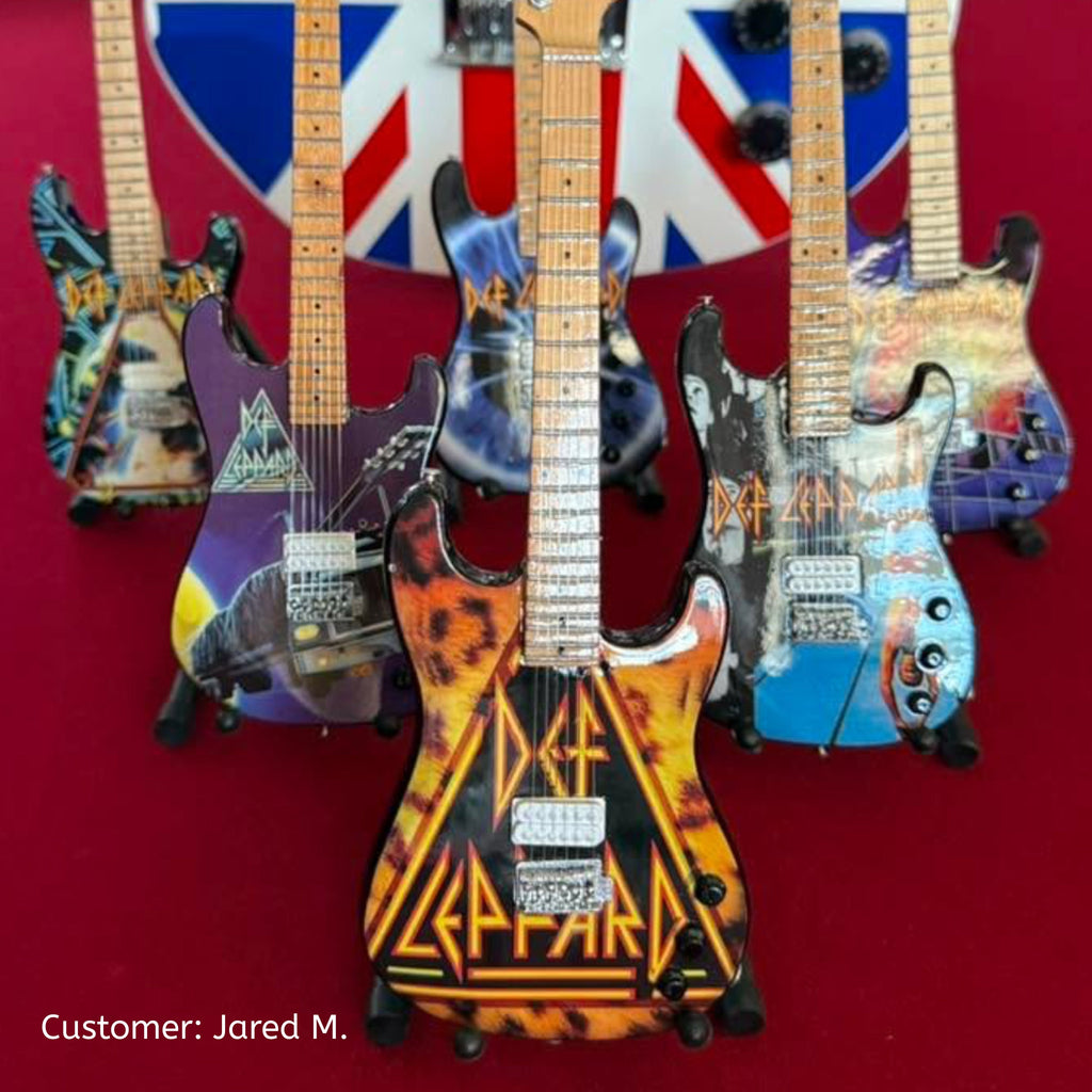 The Complete Def Leppard Mini Axe Set – All 6 Official Designs The Mini Axe