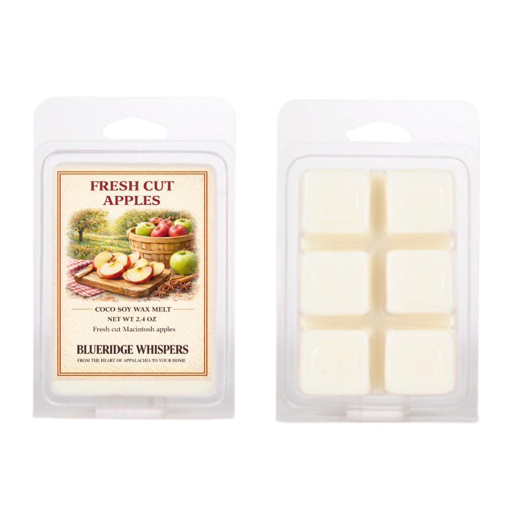 Fresh Cut Apple Scented Wax Melts Blue Ridge Whispers