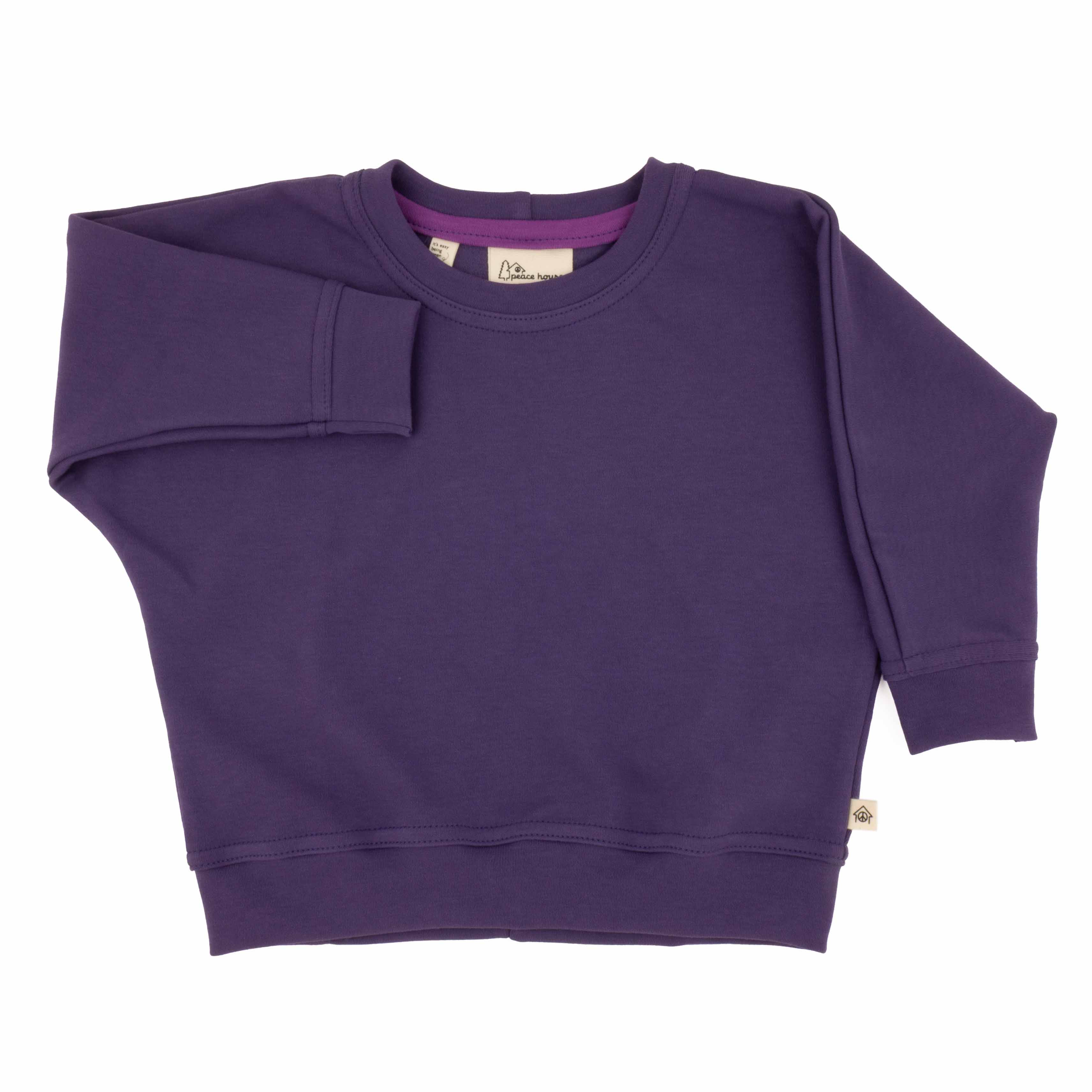 Adult Simple Sweatshirt Peace House Studio