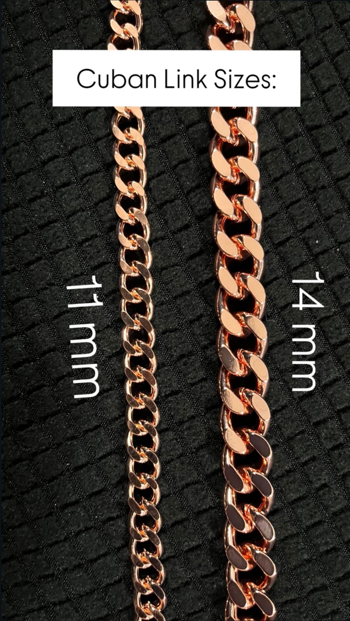 Pure Handcrafted Heavy .999 Copper Cuban Link The Vibez Shop