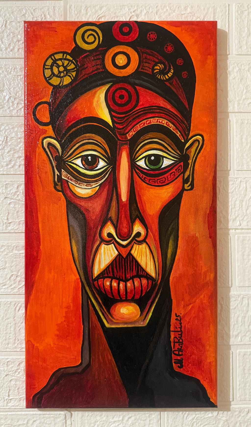 Guardian of the Eternal Flame Georgian Artist Studio