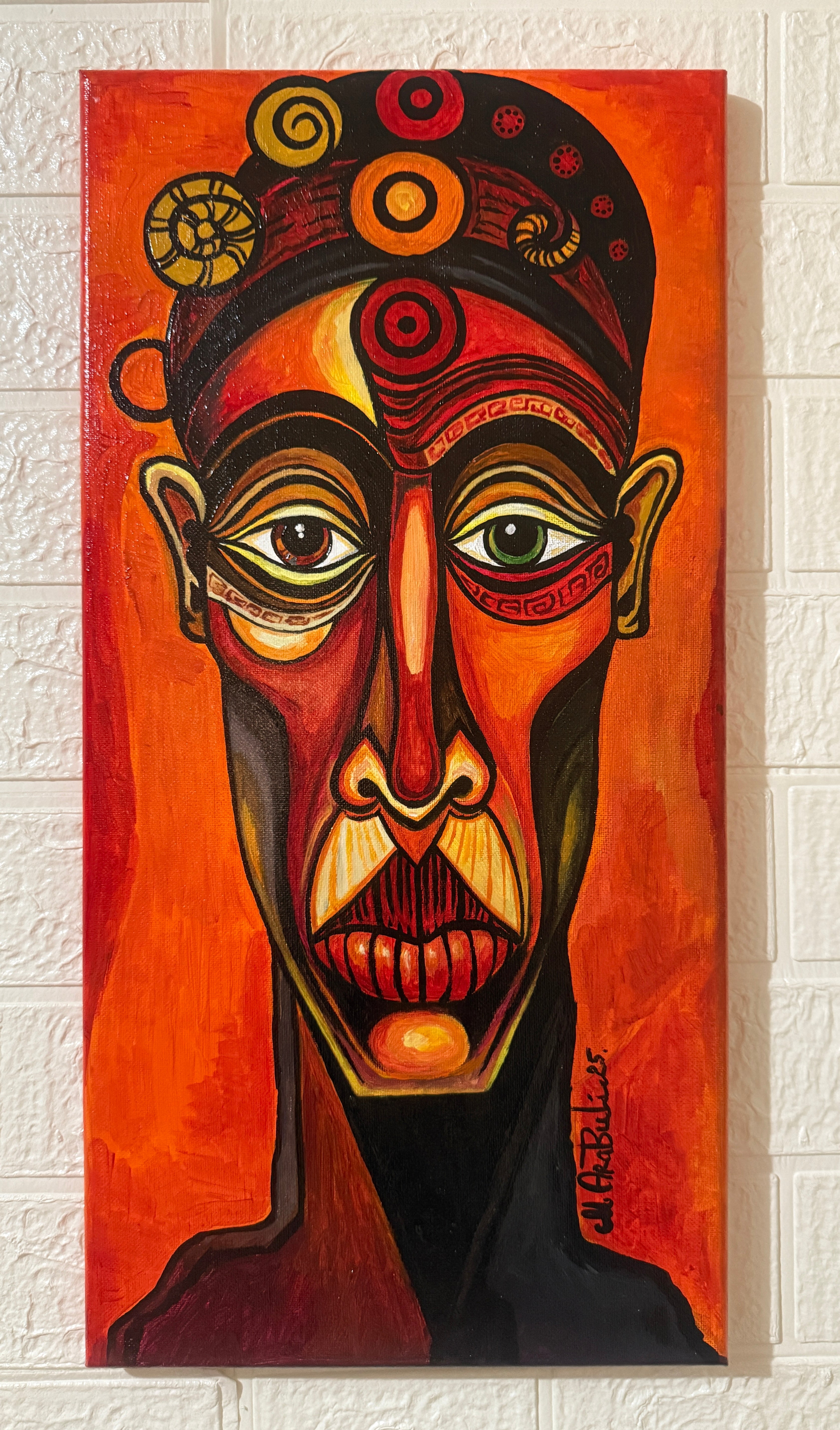 Guardian of the Eternal Flame Georgian Artist Studio