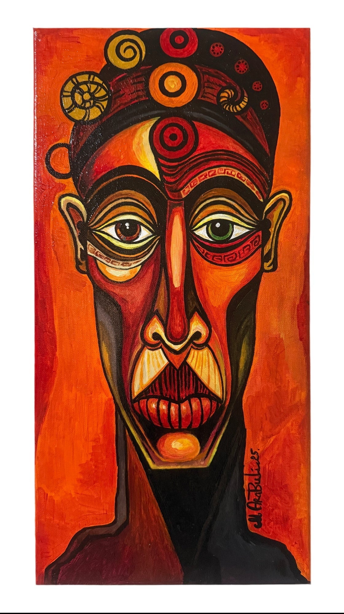 Guardian of the Eternal Flame Georgian Artist Studio