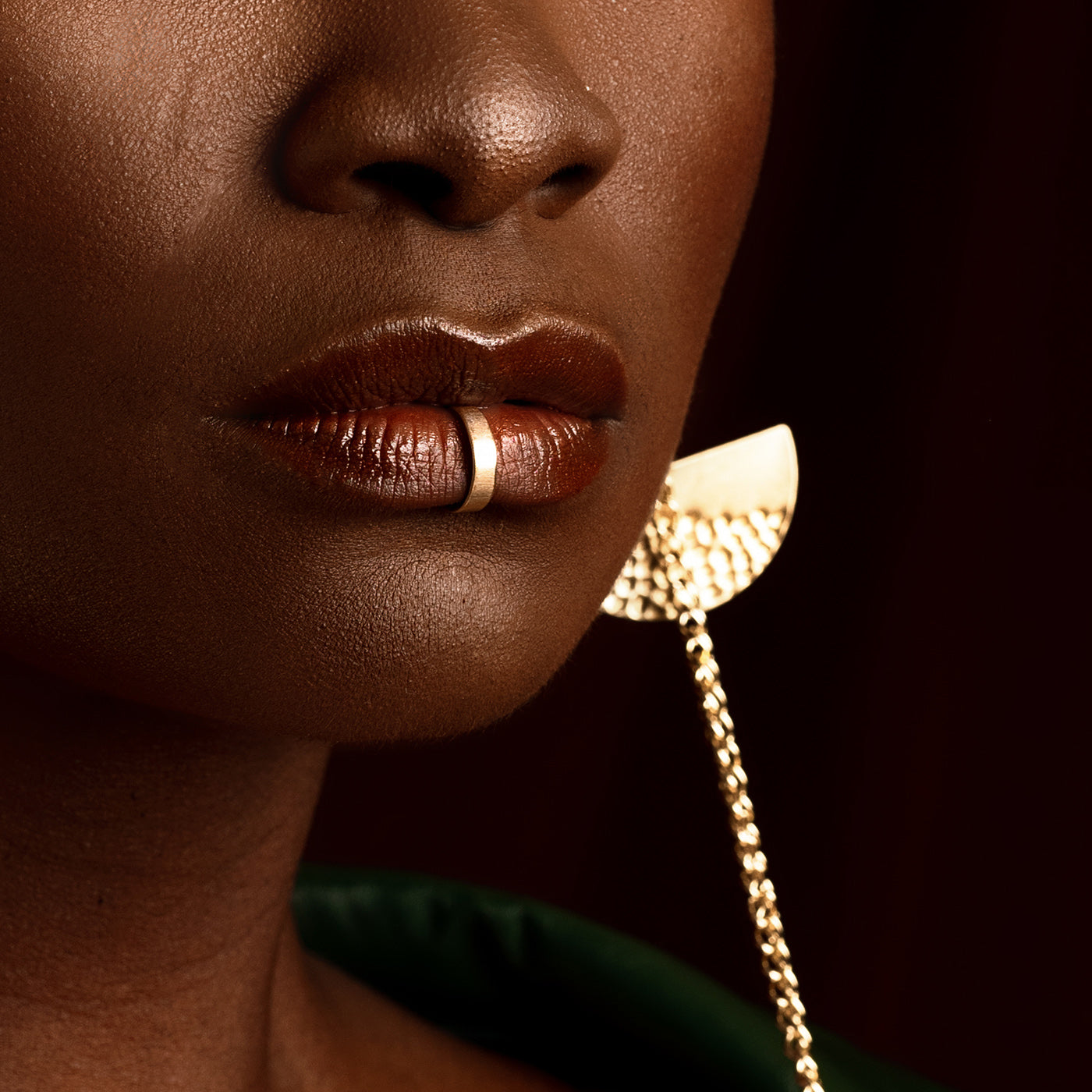 Nala Lip Cuff Adorned In Taji