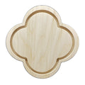 Trekell Gothic Rounded Quatrefoil Floater Panel - Wood Painting Canvas Trekell Art Supplies