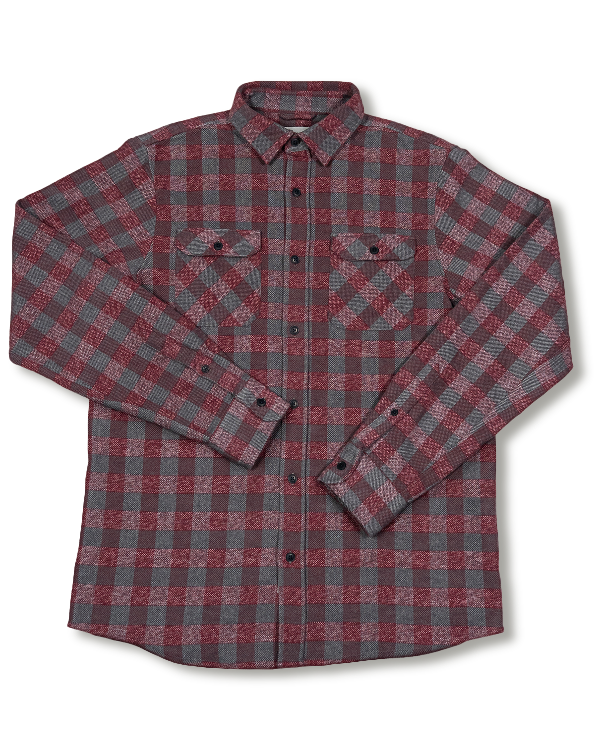 Grand Flannel, Burgundy MuskOx Flannels