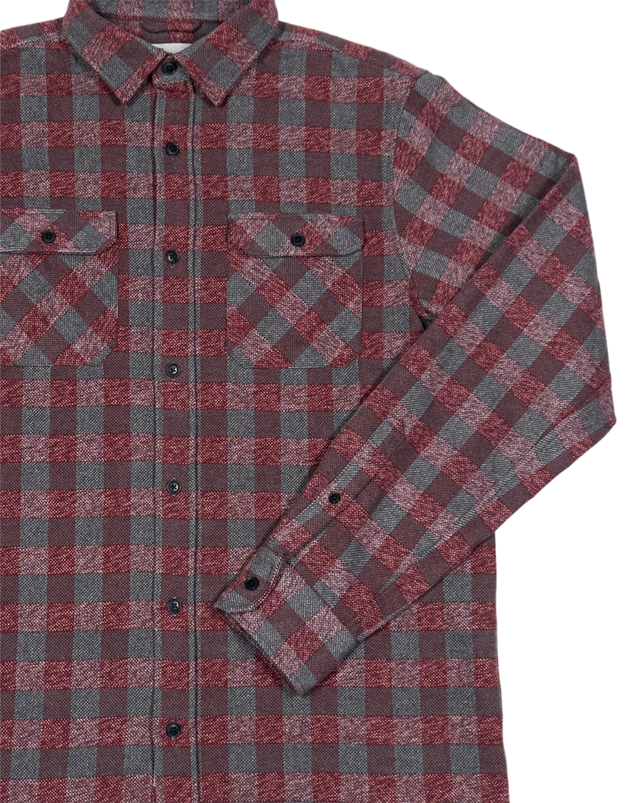 Grand Flannel, Burgundy MuskOx Flannels