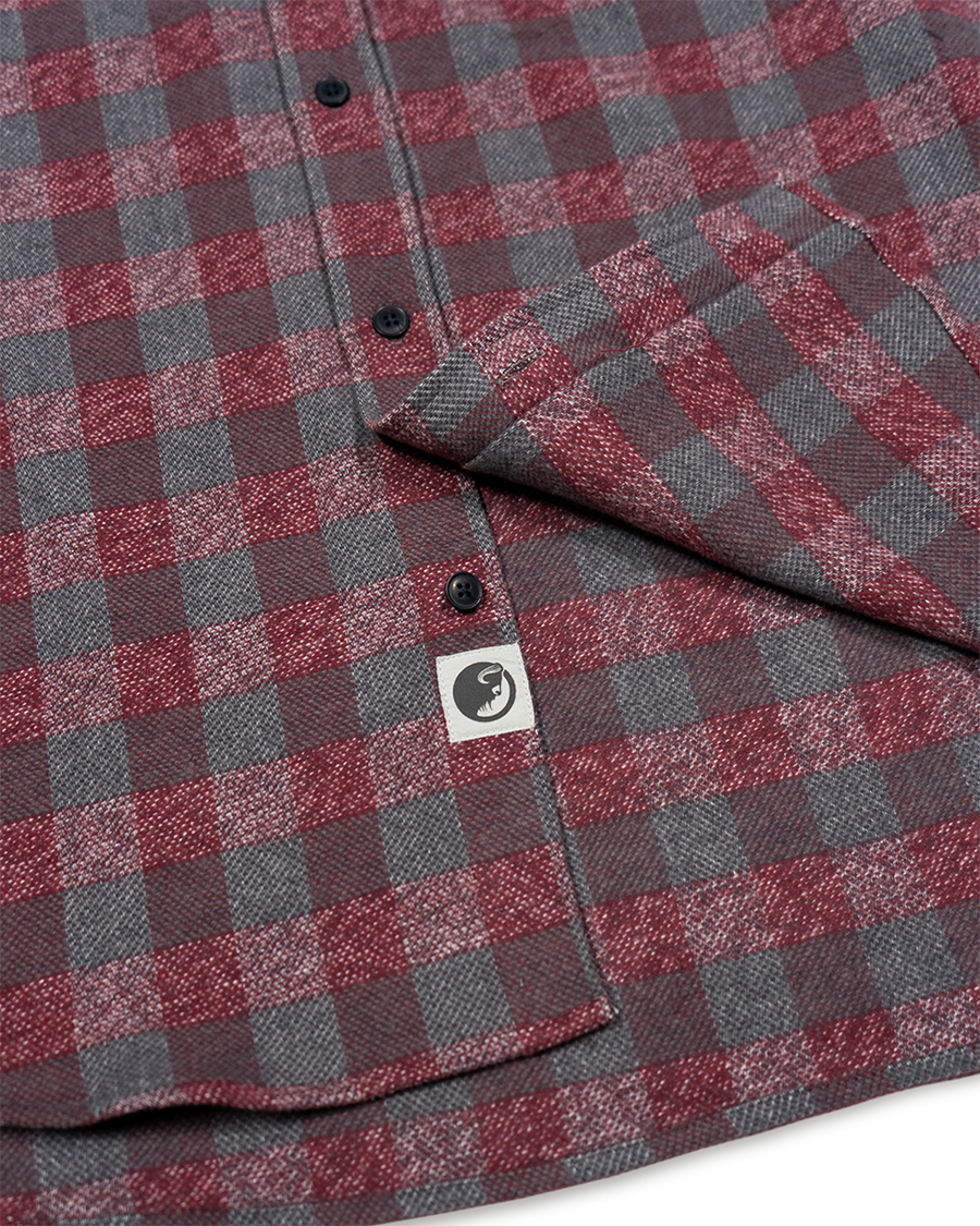 Grand Flannel, Burgundy MuskOx Flannels