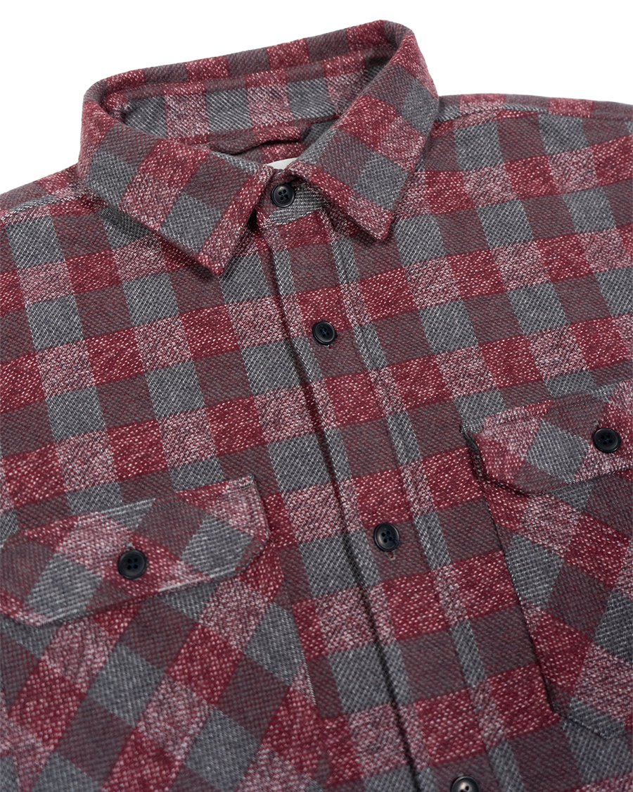 Grand Flannel, Burgundy MuskOx Flannels