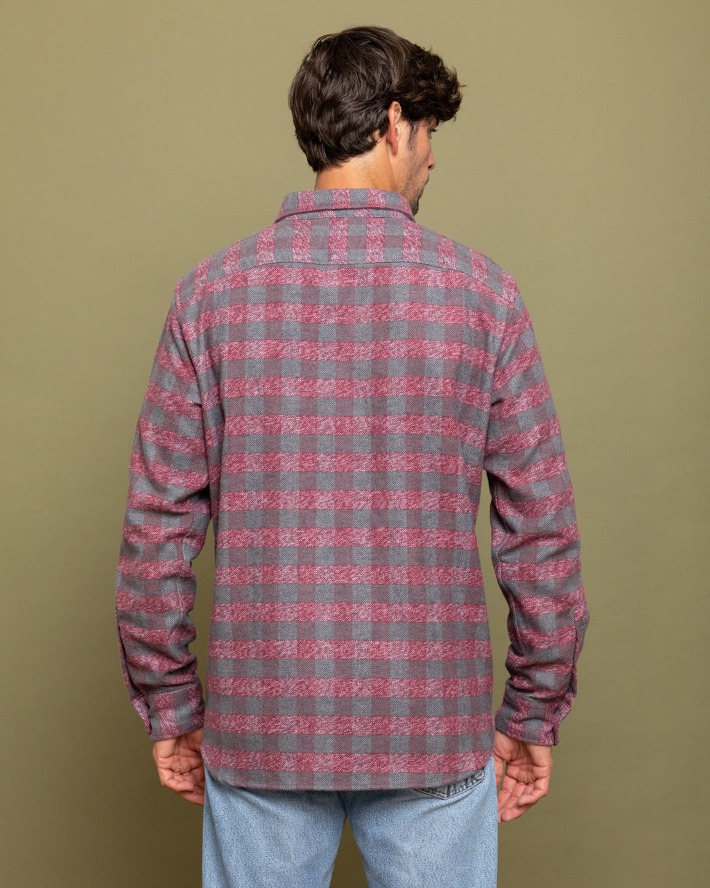 Grand Flannel, Burgundy MuskOx Flannels