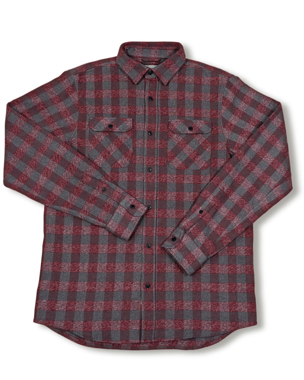 Grand Flannel, Burgundy MuskOx Flannels