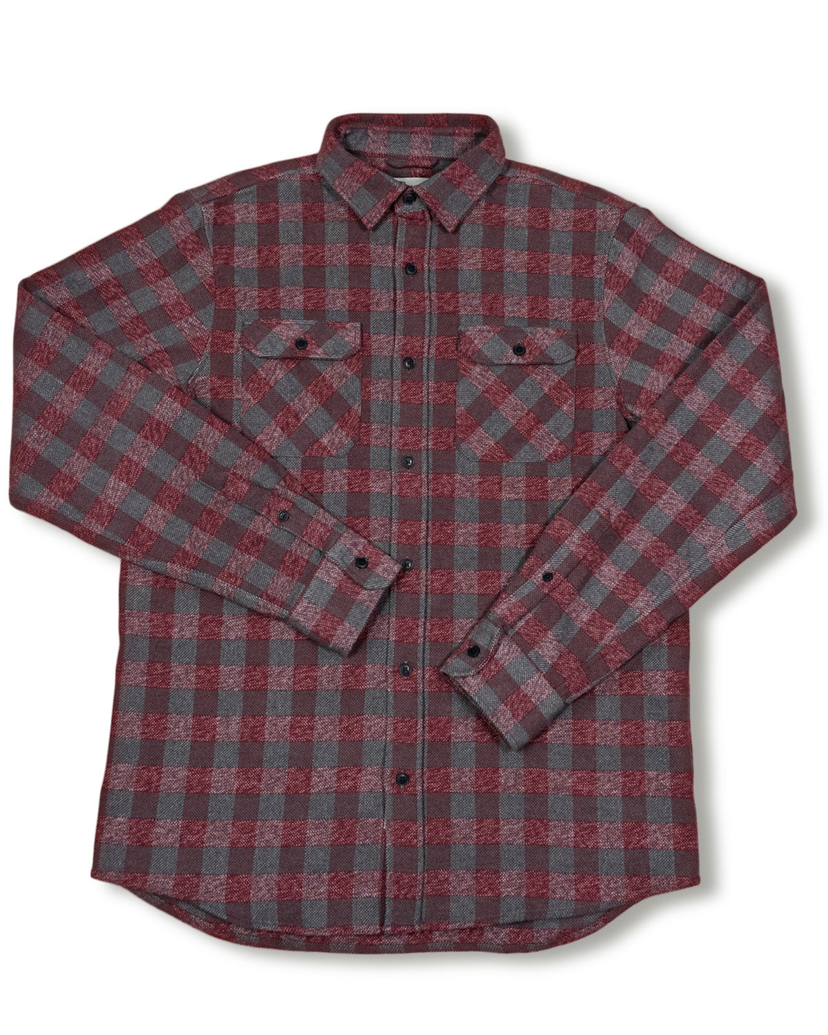 Grand Flannel, Burgundy MuskOx Flannels