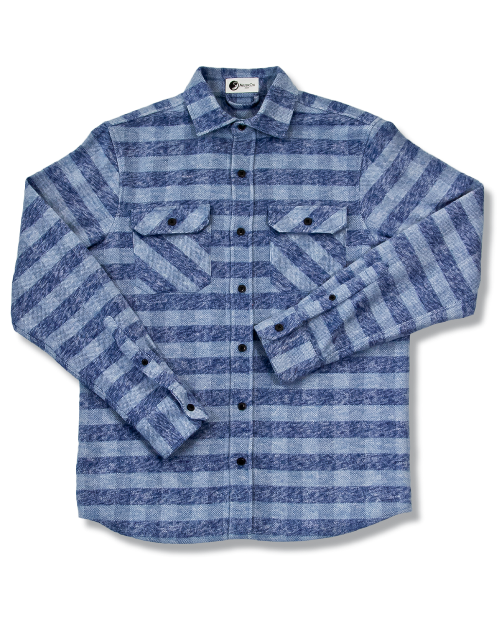 Grand Flannel, Checkered Blue MuskOx Flannels