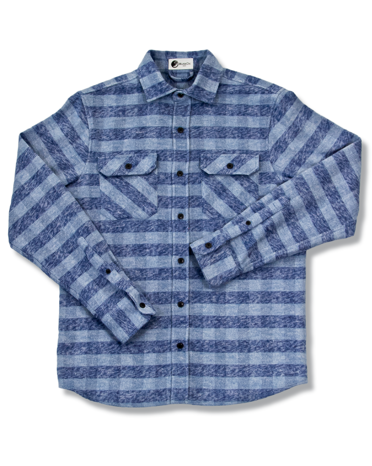 Grand Flannel, Checkered Blue MuskOx Flannels