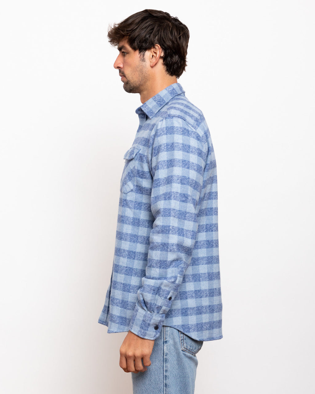 Grand Flannel, Checkered Blue MuskOx Flannels