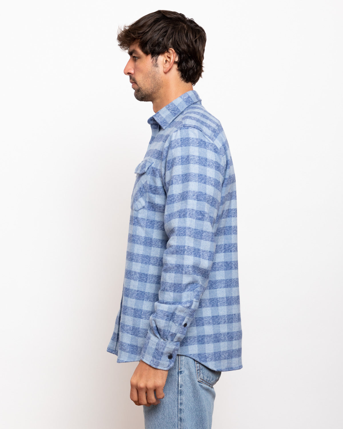 Grand Flannel, Checkered Blue MuskOx Flannels