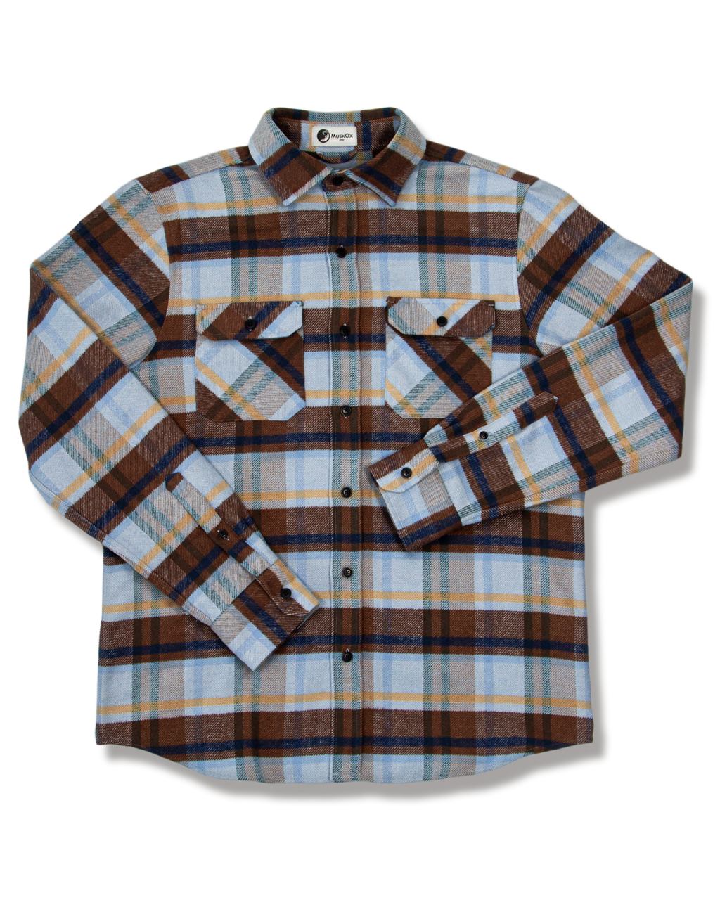 Grand Flannel, Cinnamon MuskOx Flannels