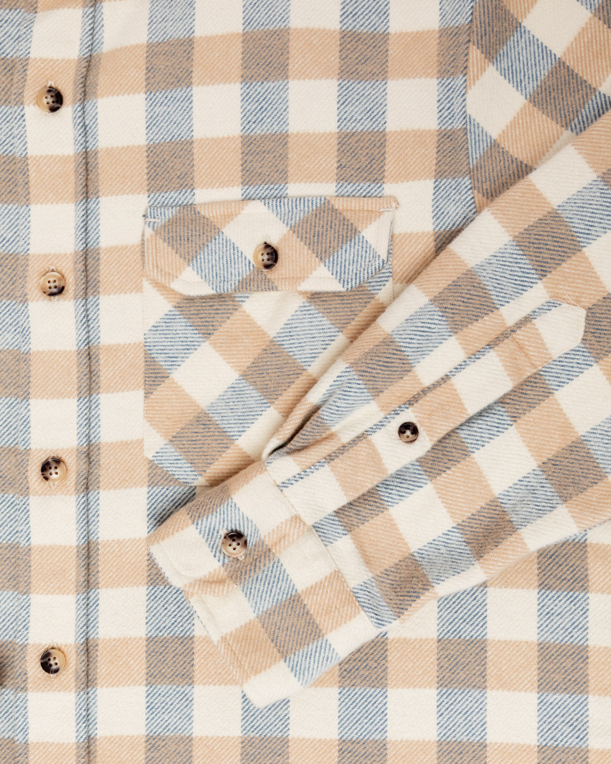 Grand Flannel, Ecru MuskOx Flannels