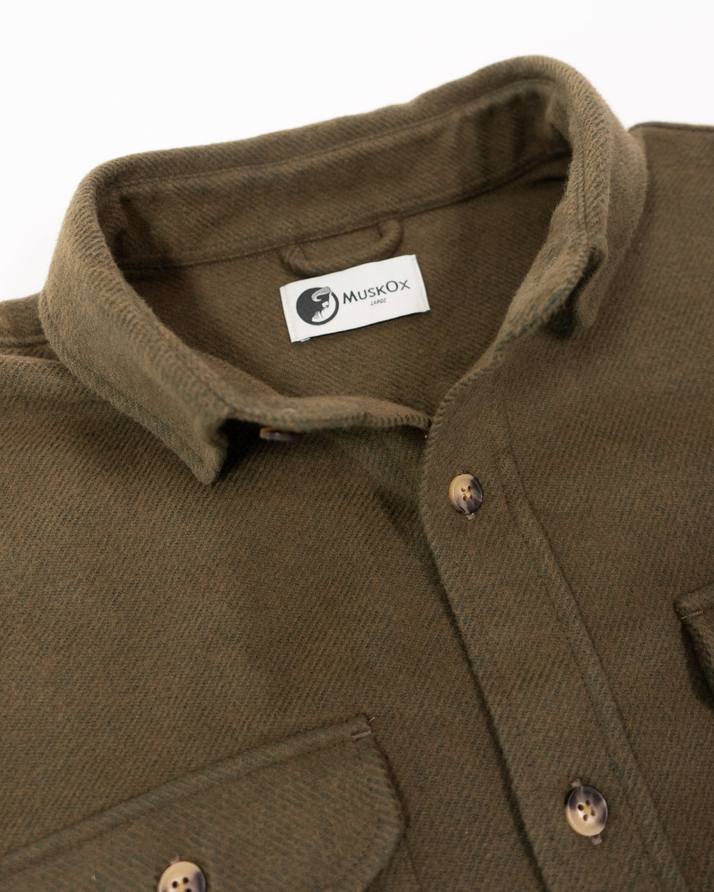 Grand Flannel, Hemlock MuskOx Flannels