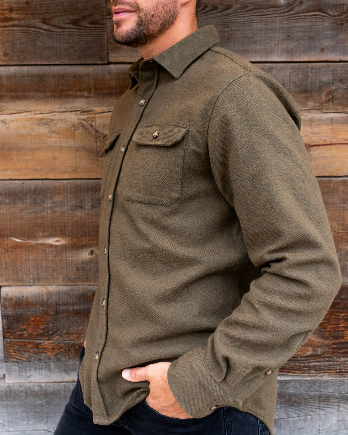 Grand Flannel, Hemlock MuskOx Flannels