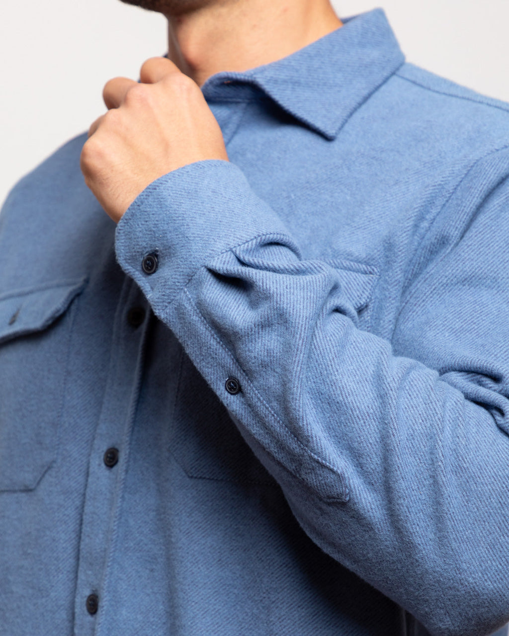 Grand Flannel, Lake Blue MuskOx Flannels