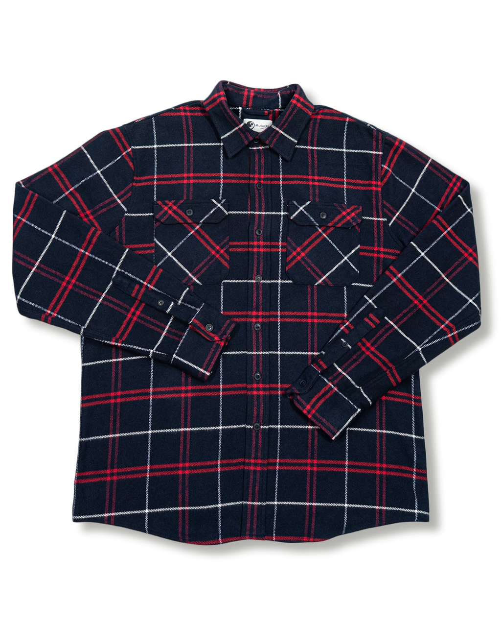 Grand Flannel, Marine Plaid MuskOx Flannels