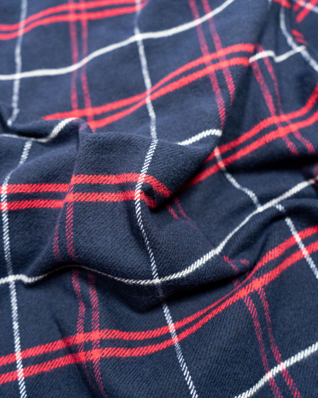 Grand Flannel, Marine Plaid MuskOx Flannels