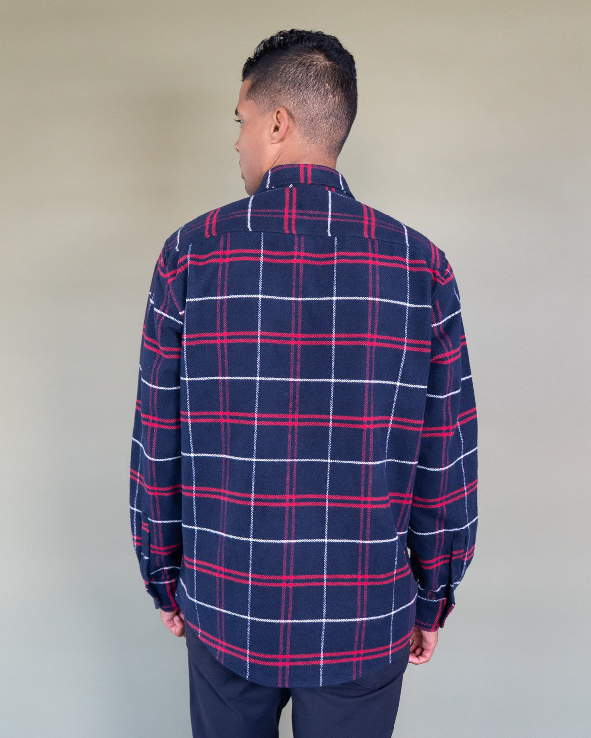 Grand Flannel, Marine Plaid MuskOx Flannels