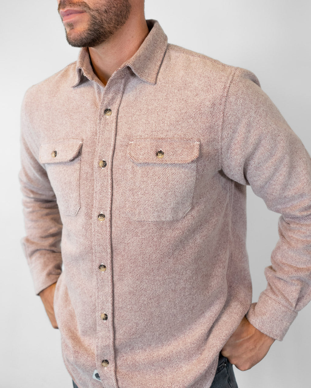 Grand Flannel, Maroon MuskOx Flannels