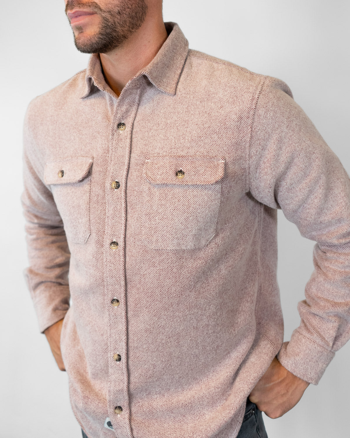 Grand Flannel, Maroon MuskOx Flannels